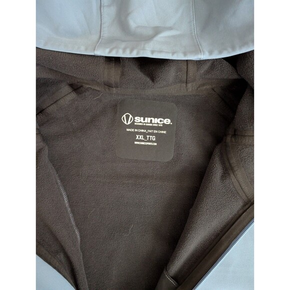 Sunice Alden Golf Jacket Zip Hybrid Waterproof Rain Wind Mens 2XL Soft Shell - Picture 8 of 14